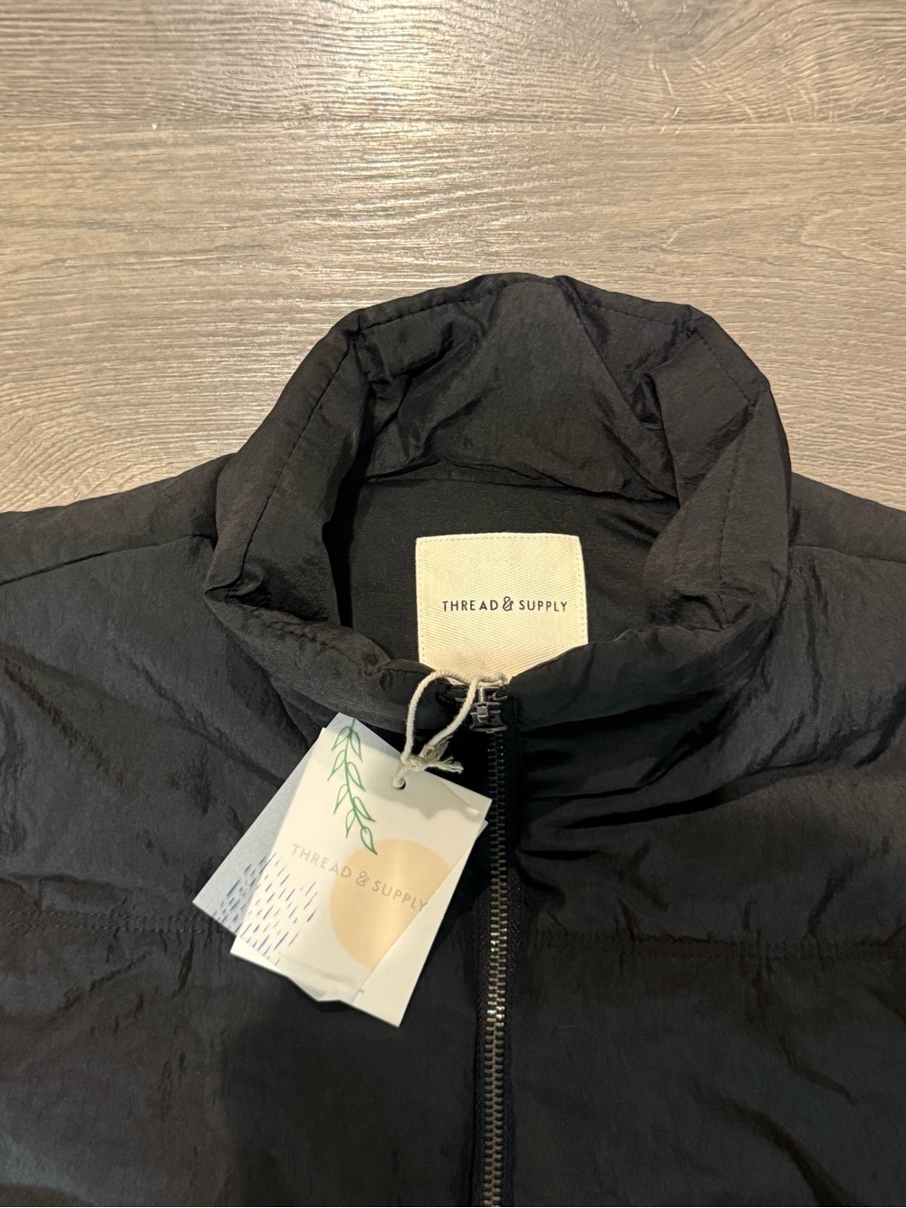 Women’s Black Quilted Puffer Vest - Lightweight Insulated Layer - Picture 2 of 6